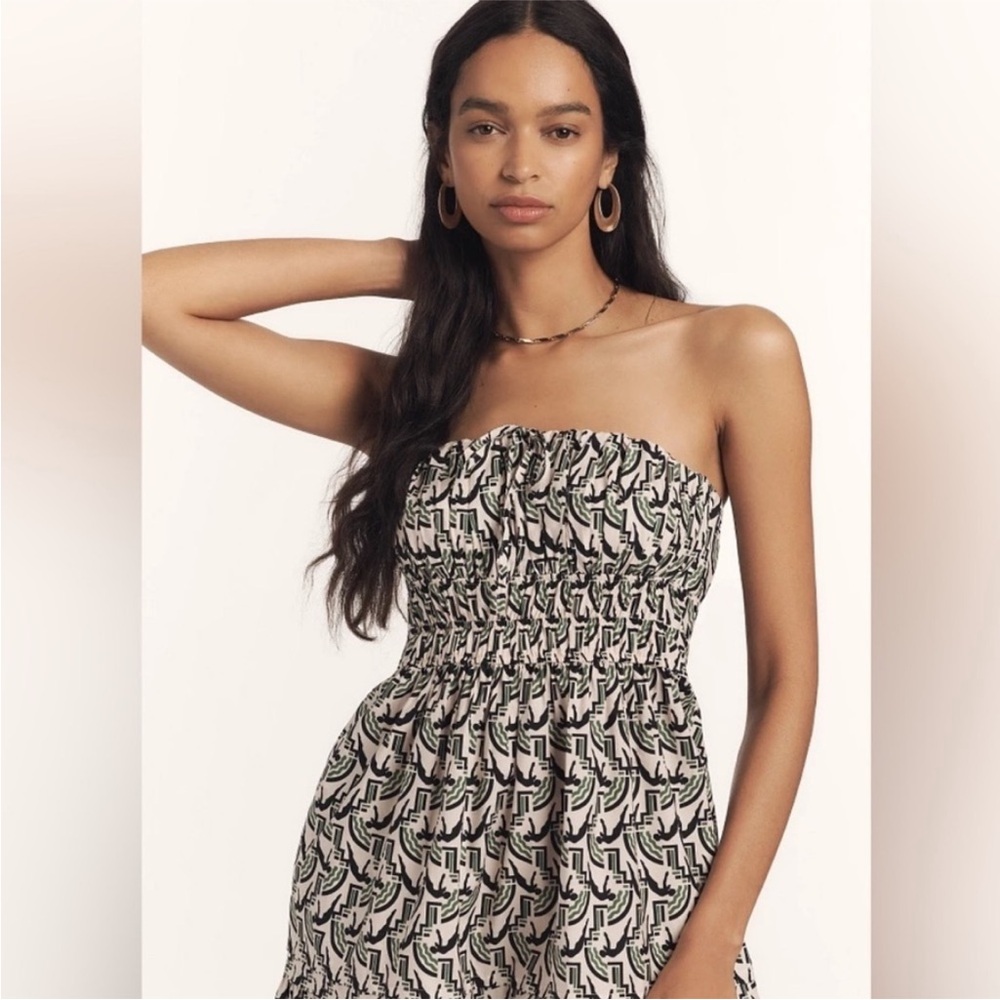 NWT! Anthropologie The Somerset Maxi Dress: Strapless Edition Sundress 🎤 Small - Picture 2 of 10